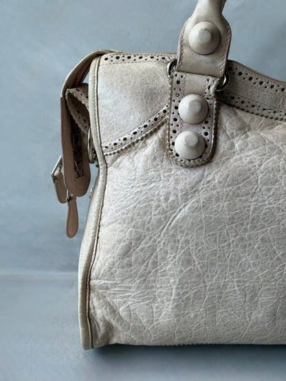 Balenciaga Classic City Light Pink on Brouges Lambskin Bag