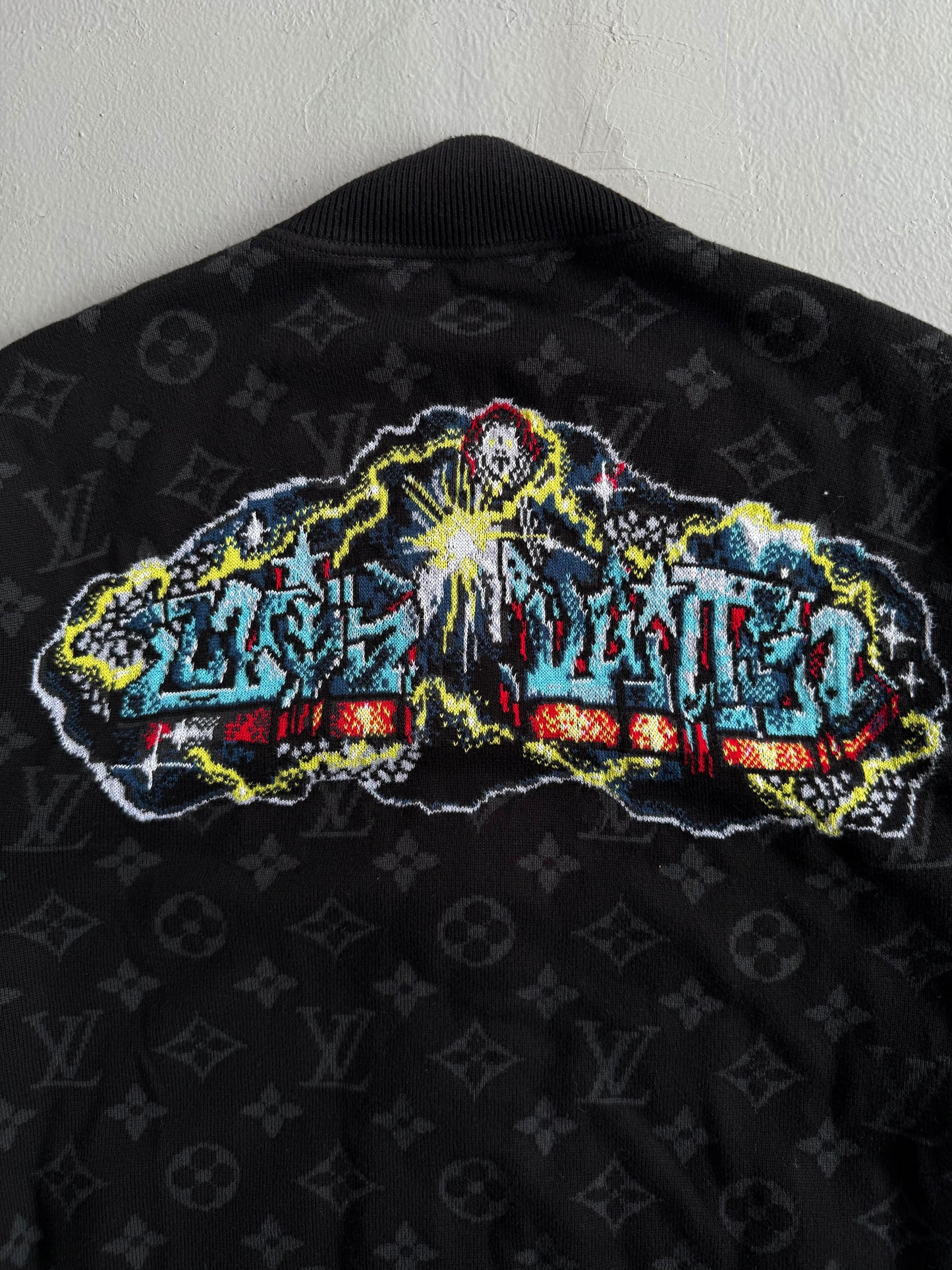 Louis Vuitton Graffiti Monogram Bomber Jacket