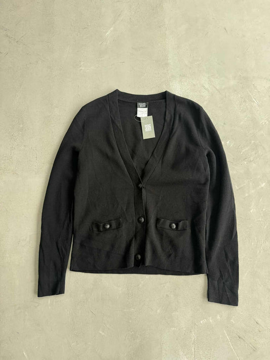 Chanel Uniform Black Cardigan