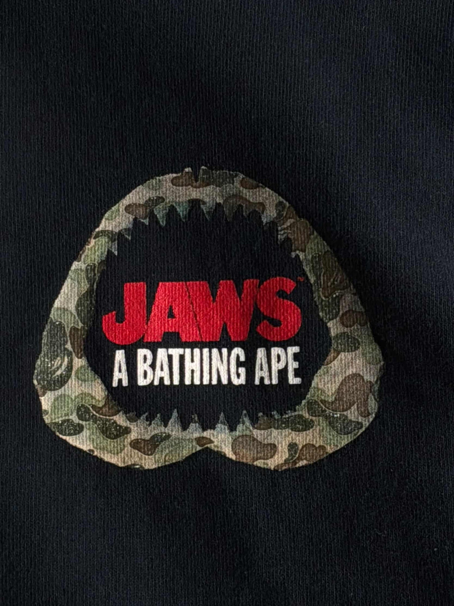 Bape x Jaws Shark Full zip Hoodie