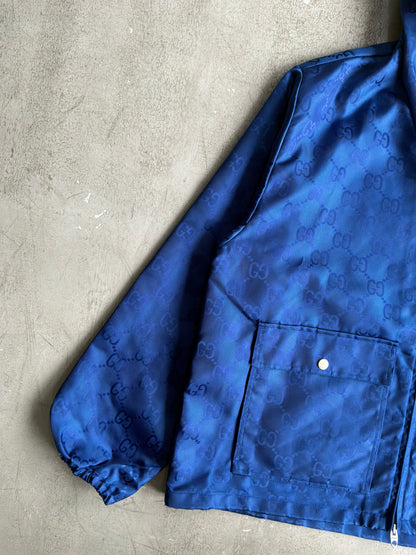 Gucci GG Blue Monogram Windbreaker