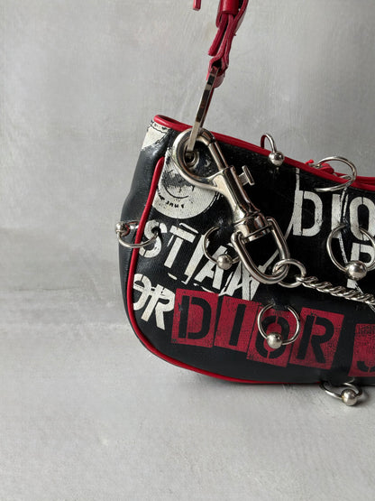 Christian Dior “Hardcore” Pierced Shoulder Bag
