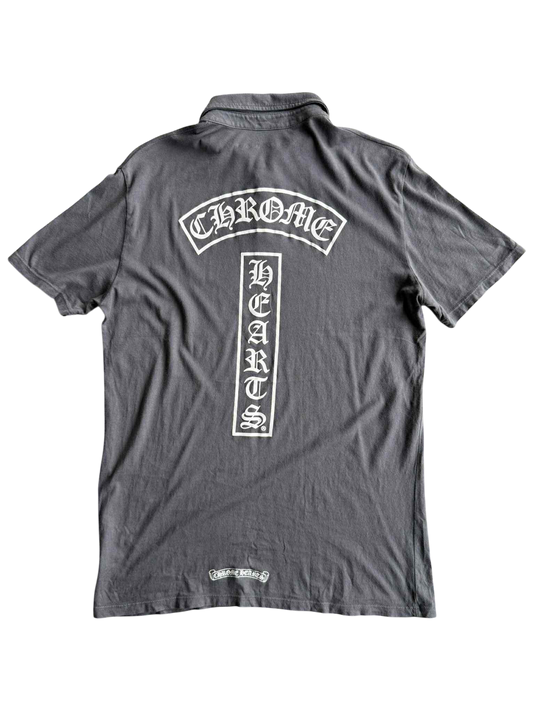 Chrome Hearts T-Bar Polo Shirt