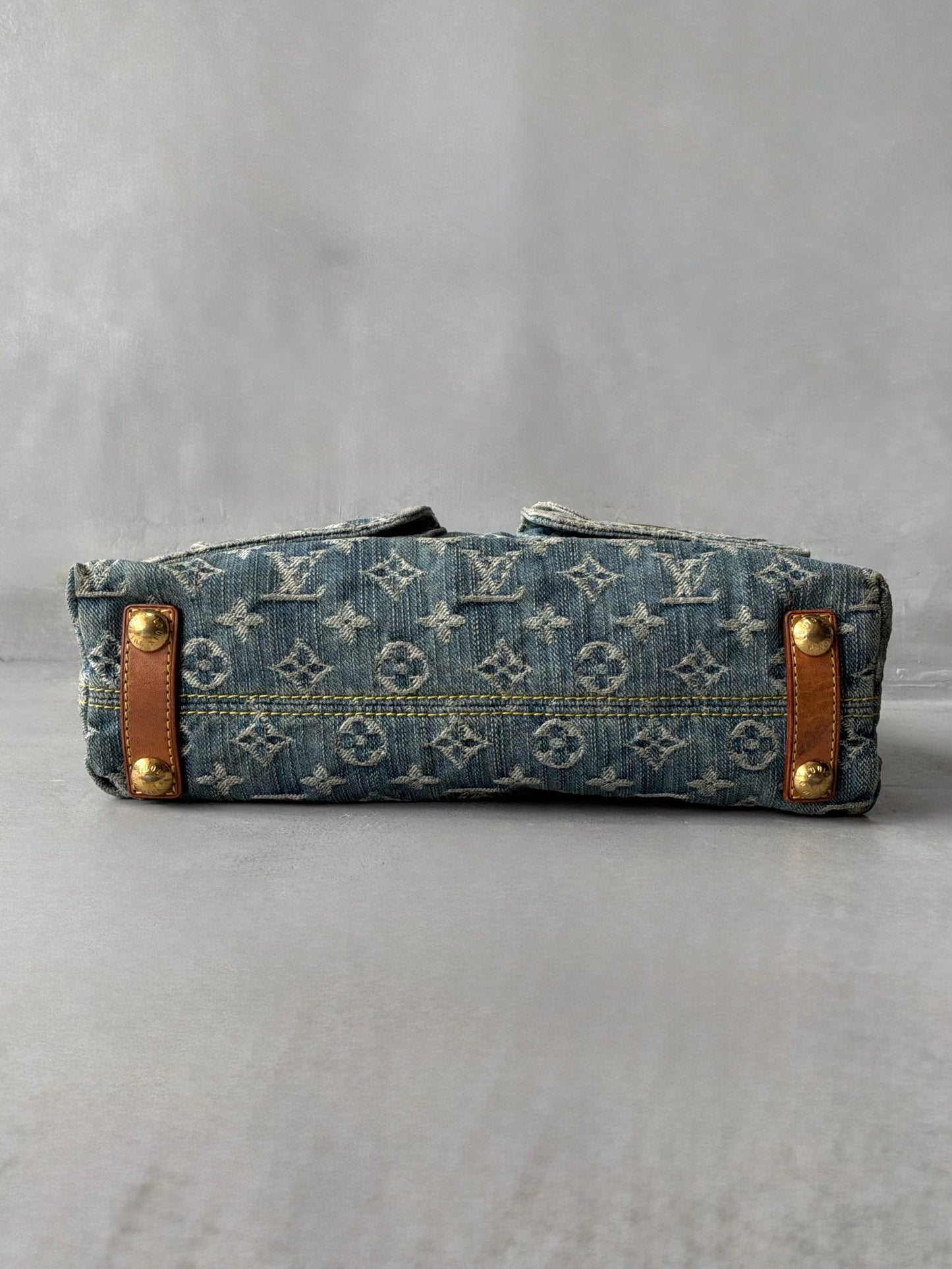 Louis Vuitton Denim Monogram PM Shoulder Bag