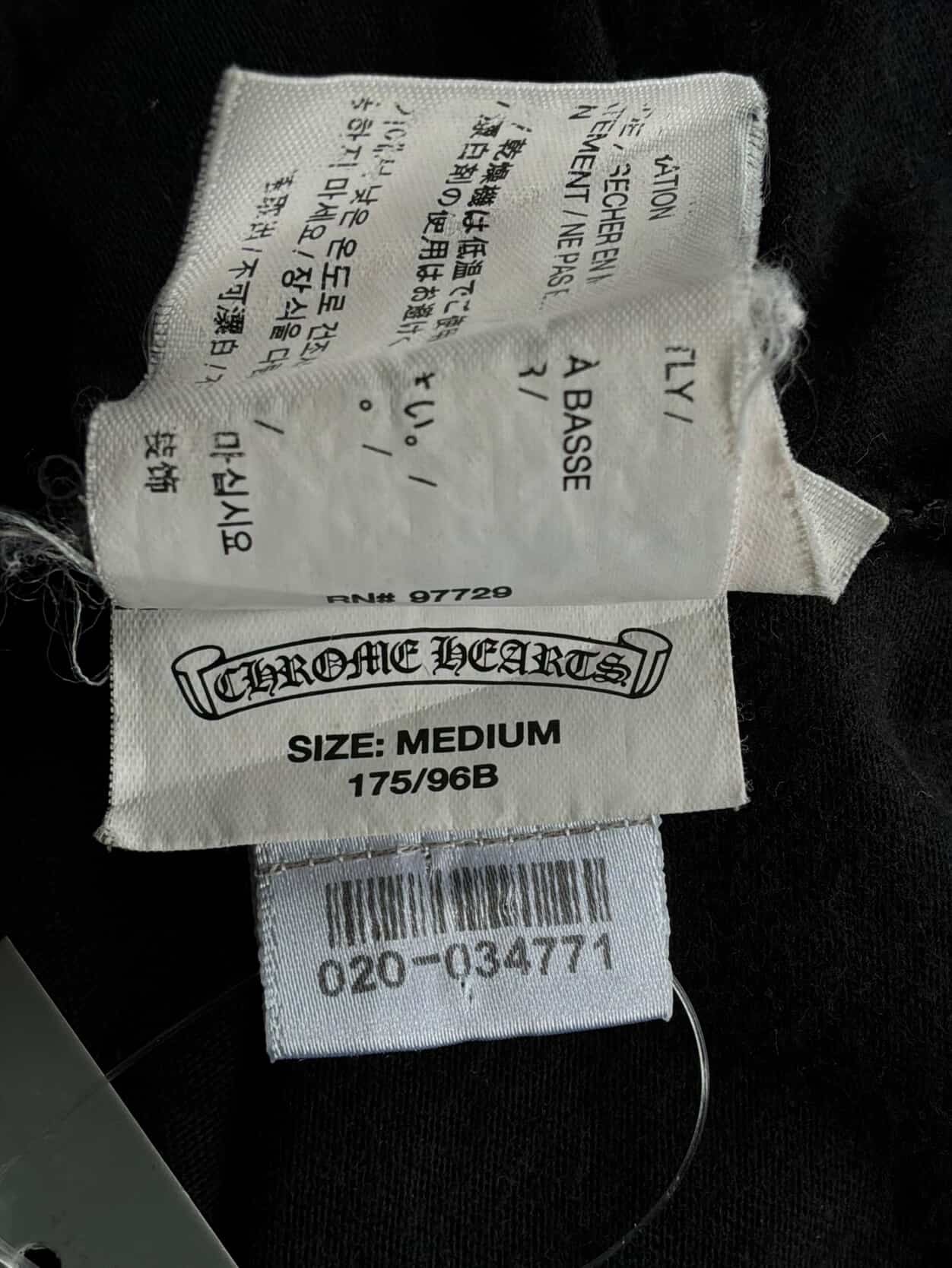 Chrome Hearts Triple Cross Flag Tee