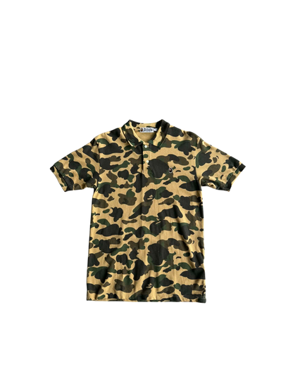 Bape 1st Camo One Point Polo Shirt