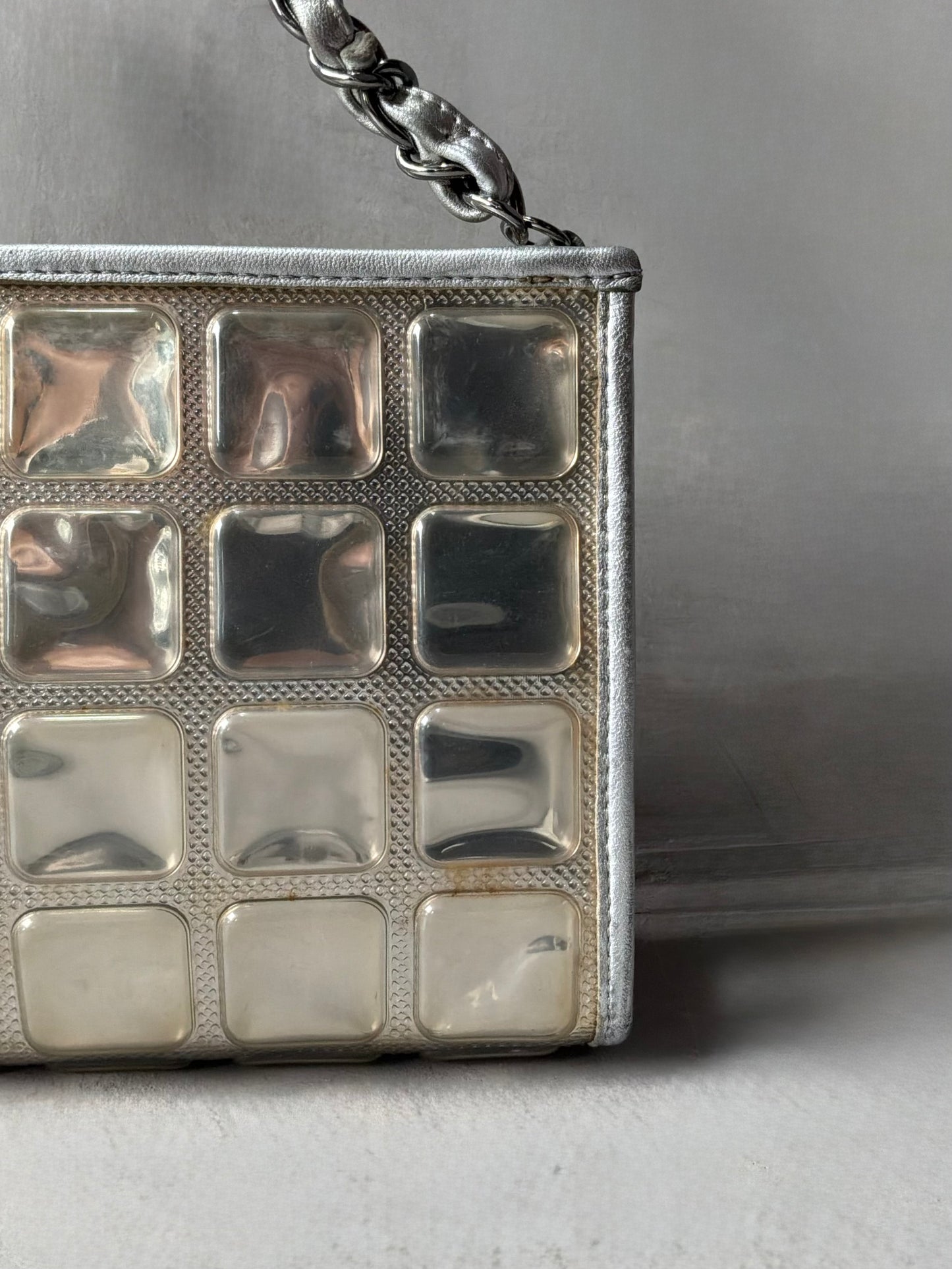 Chanel Ice Cube Coco Pochette Bag