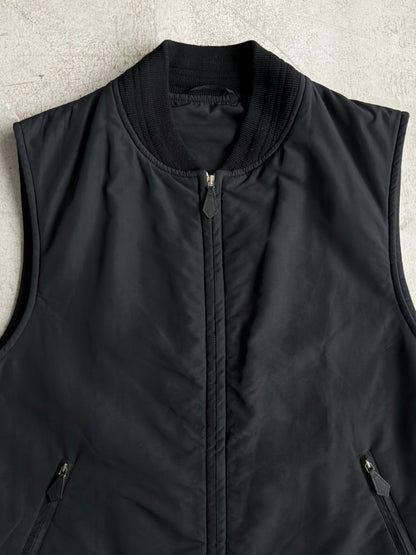 Hermes Leather Zip Nylon Vest