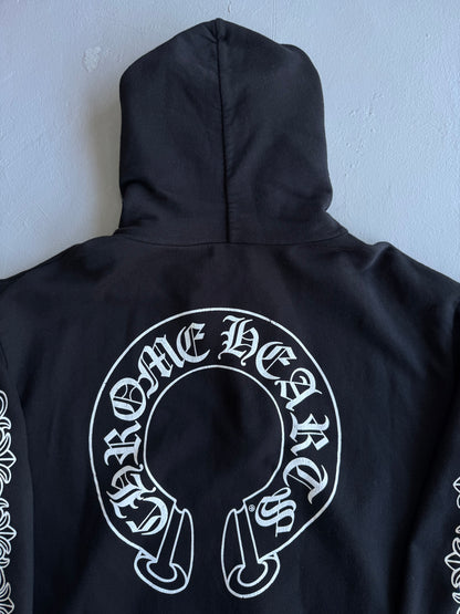 Chrome Hearts Horseshoe Floral Hoodie