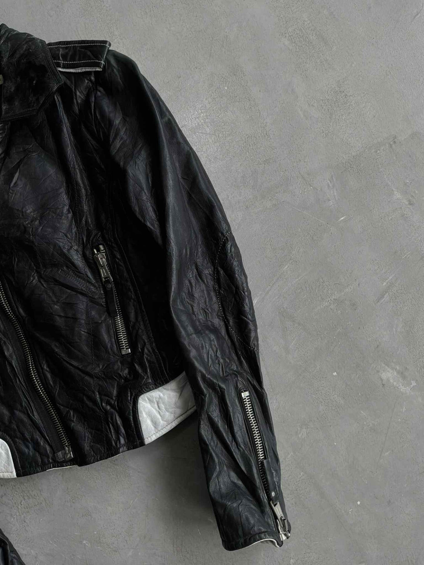 Balenciaga Women’s Biker Leather Jacket