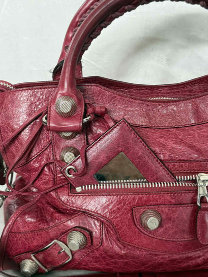 Balenciaga City Giant 21 Poupre Classic Bag