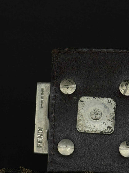 Fendi Mamma Baguette Zucca Handbag