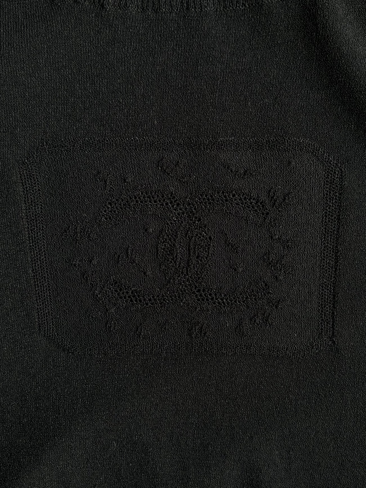 Chanel Embroidered CC Wool Turtle Neck