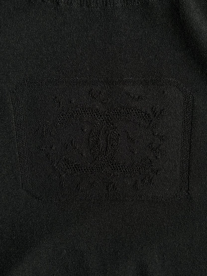 Chanel Embroidered CC Wool Turtle Neck