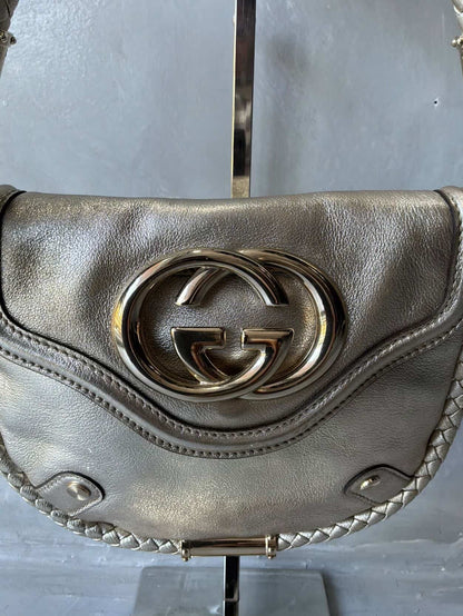 Gucci Metallic Fringe Handbag