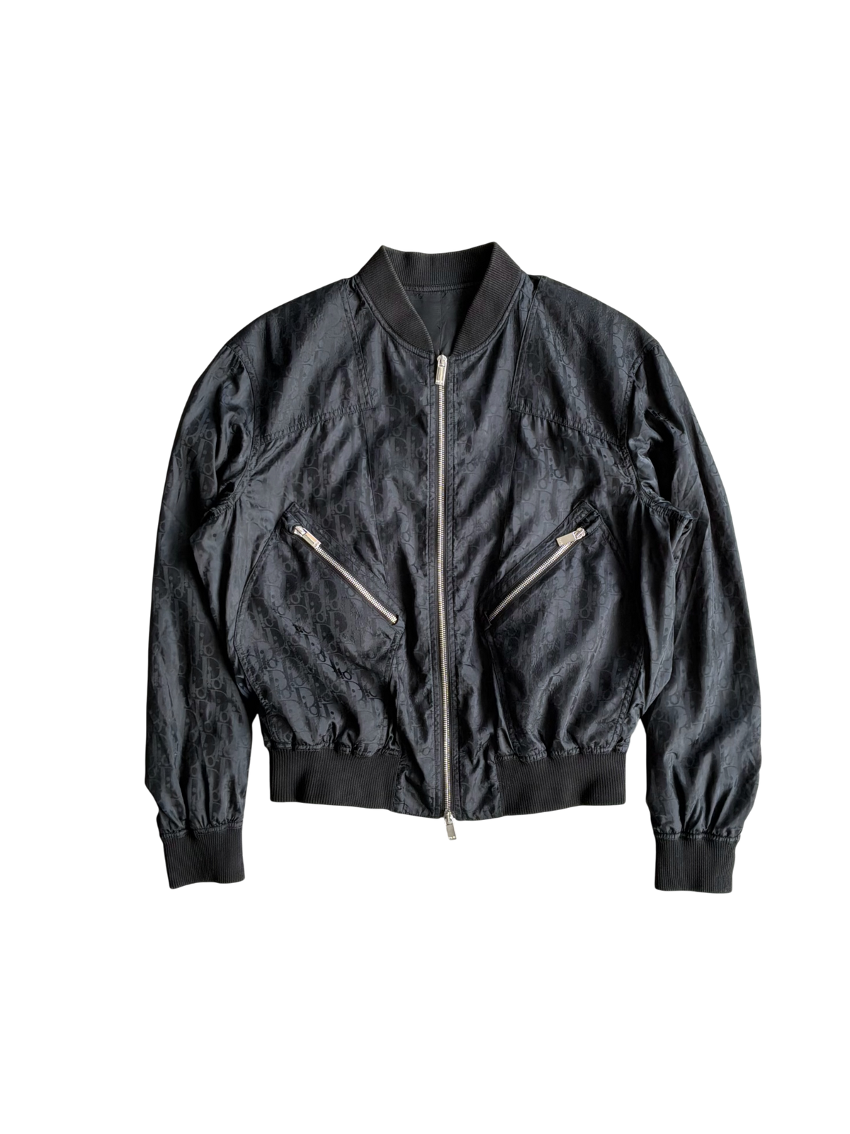Dior Black Oblique Bomber Jacket