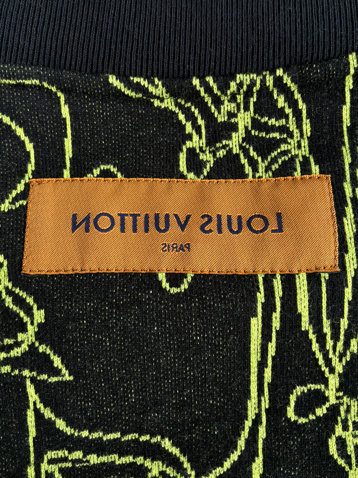 Louis Vuitton Monogram Intarsia Knit Crewneck