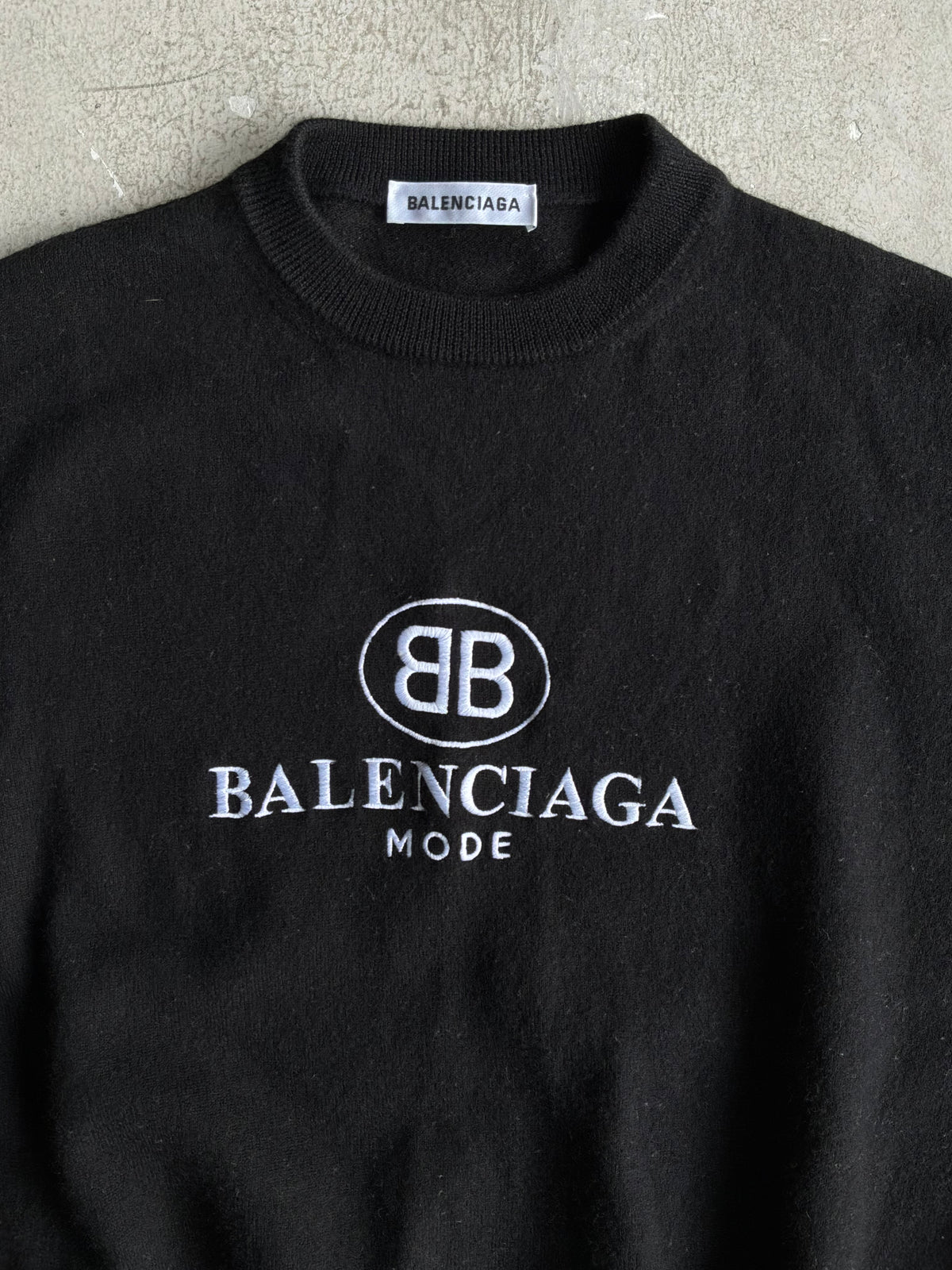 Balenciaga Mode Wool Crewneck