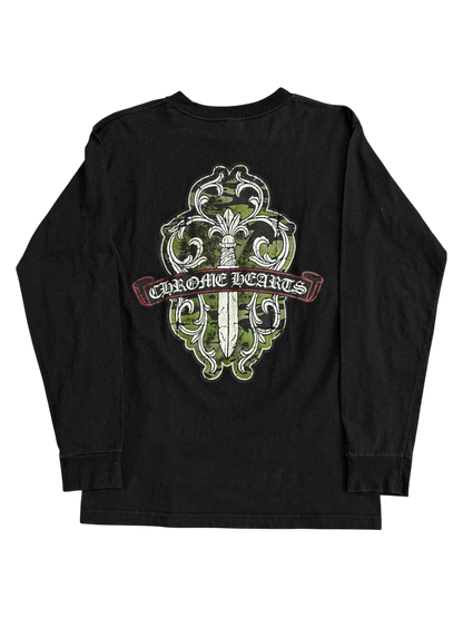 Chrome Hearts Green Vine Dagger Longsleeves