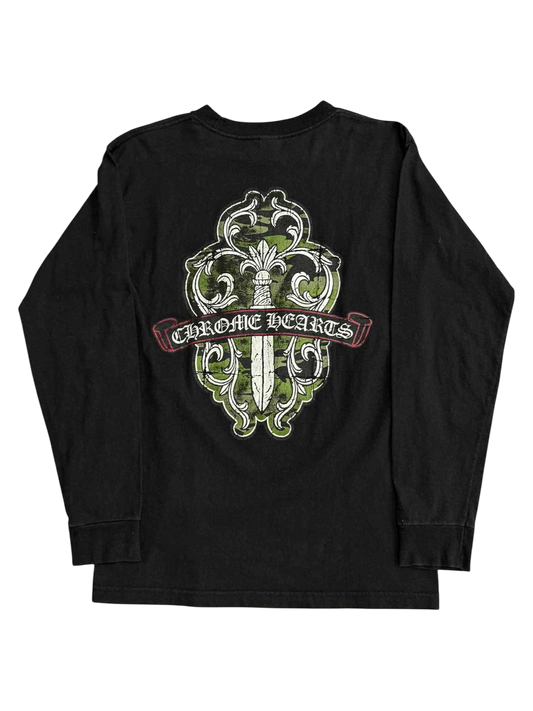 Chrome Hearts Green Vine Dagger Longsleeves
