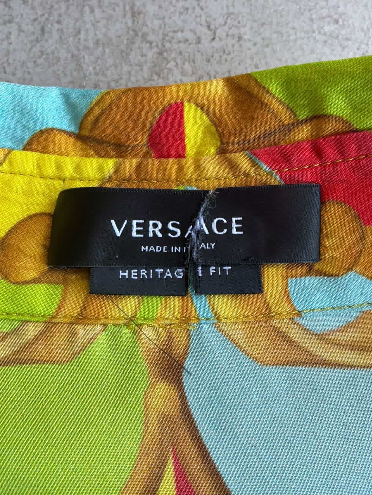 Versace Baroque Silk Shirt
