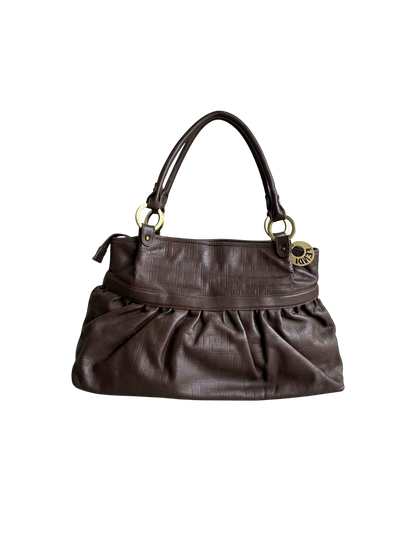 Fendi Leather Monogram Chef Bag