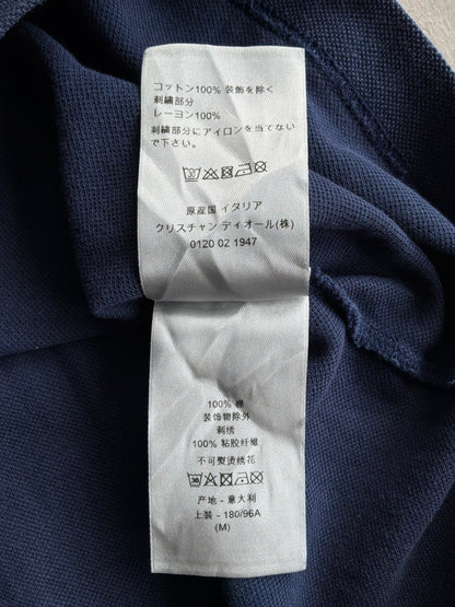 Dior Icon Logo Navy Polo Shirt