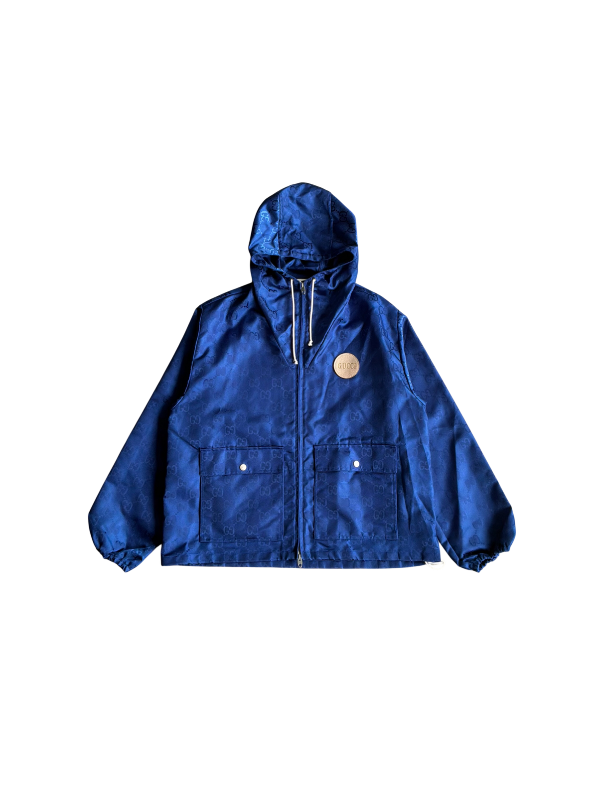 Gucci GG Blue Monogram Windbreaker