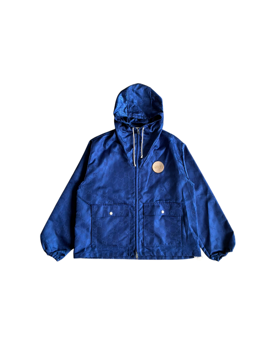 Gucci GG Blue Monogram Windbreaker