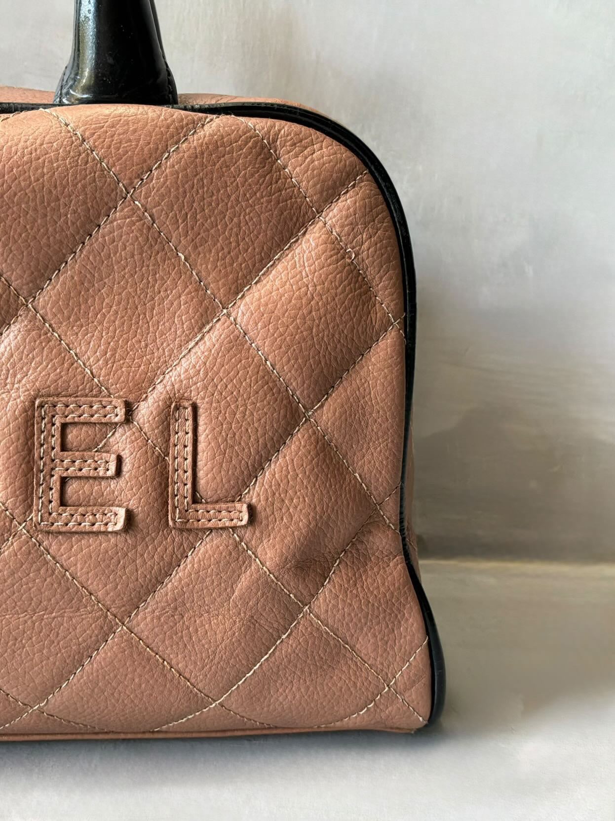 Chanel Quilted Mini Bowler Bag