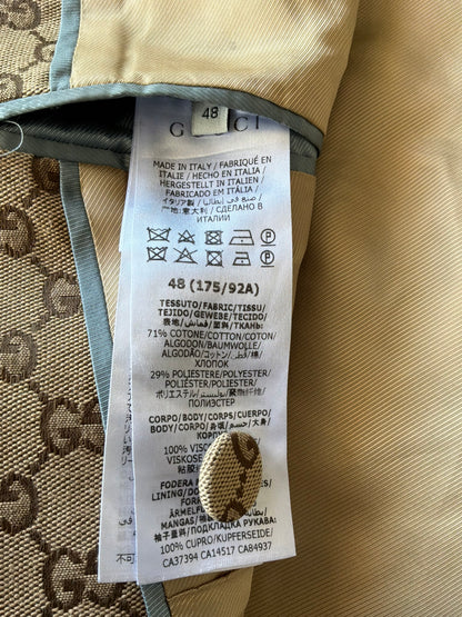 Gucci Monogram Blazer