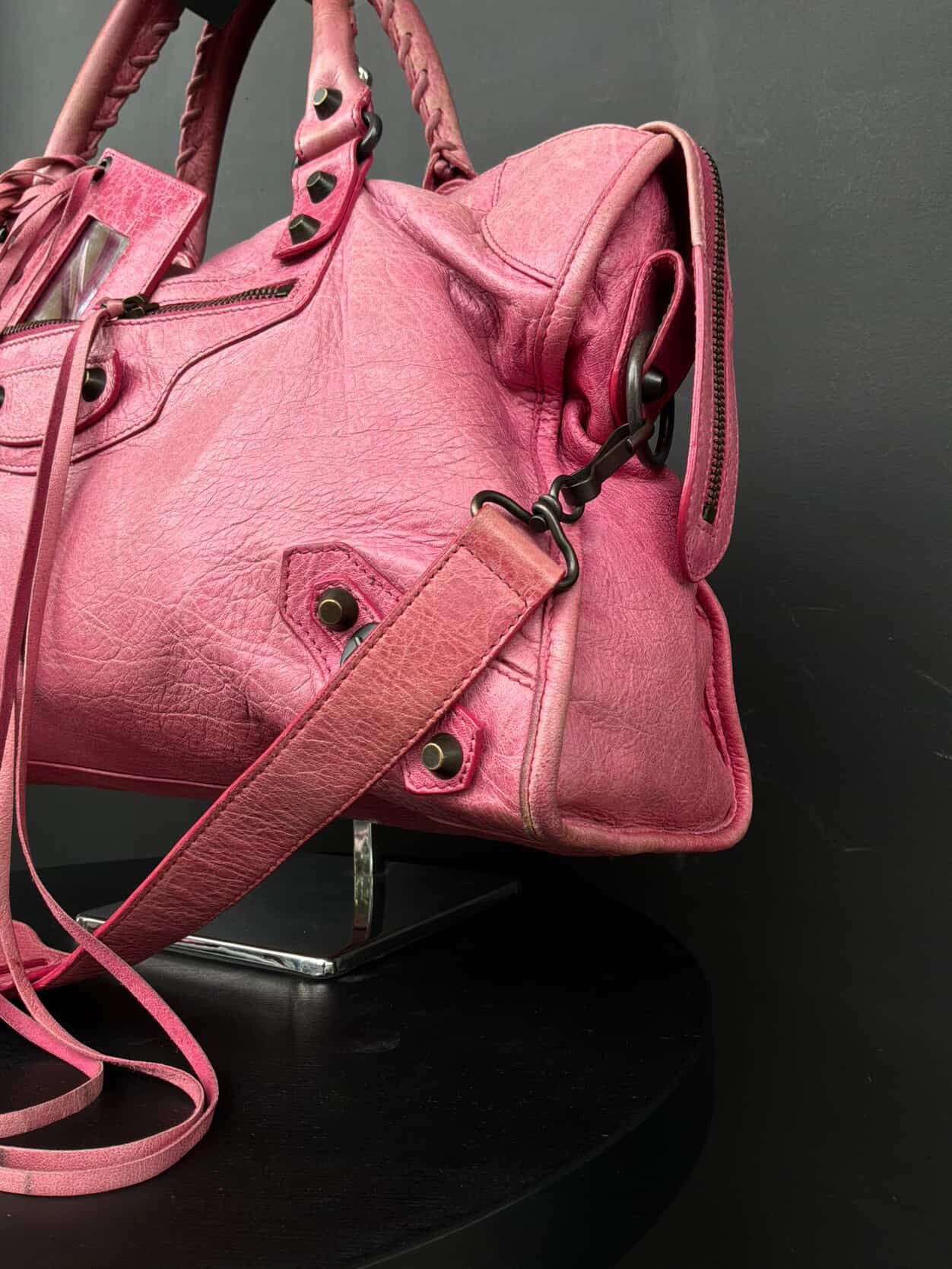 Balenciaga Classic Pink City Bag