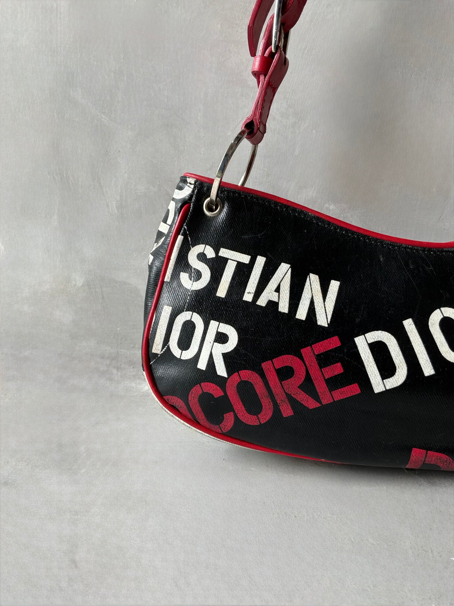 Christian Dior “Hardcore” Pierced Shoulder Bag