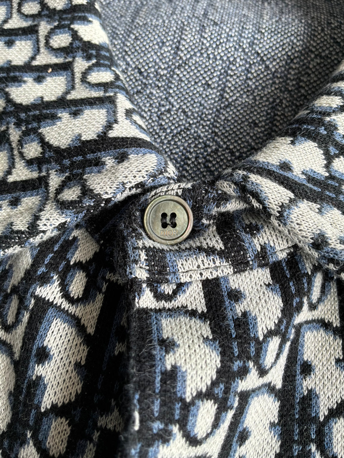 Dior Oblique Monogram Longsleeves Polo