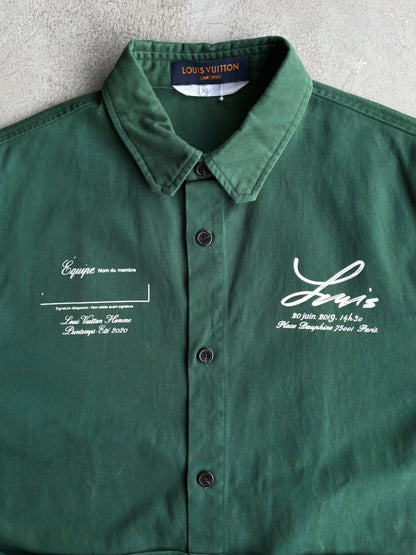 Louis Vuitton Virgil Abloh Creative Director Runway Shirt