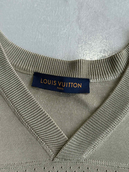Louis Vuitton 2018 Python Logo Jersey T Shirt