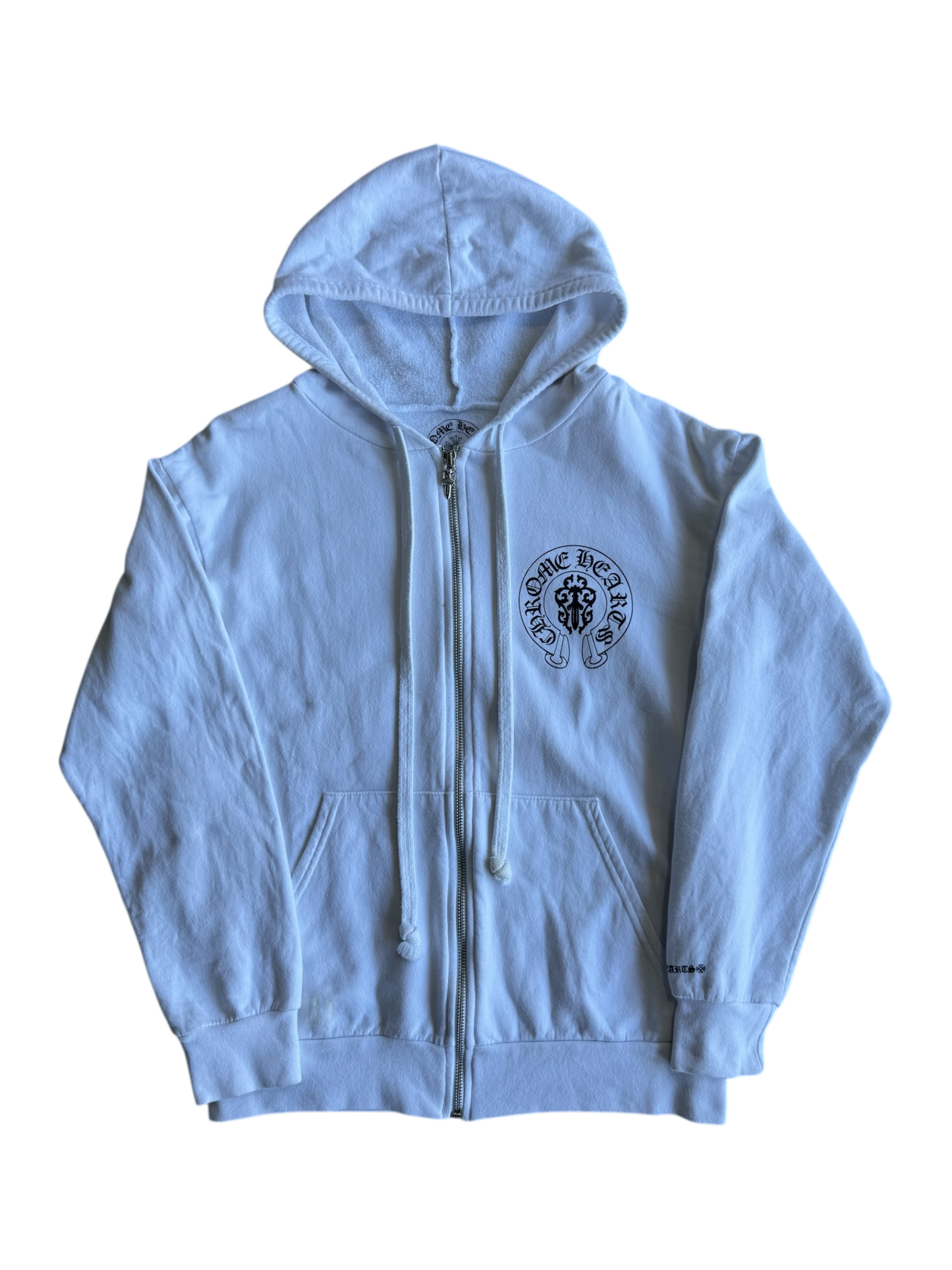 Chrome Hearts Triple Cross Flag Zip Hoodie