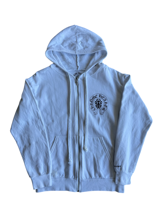 Chrome Hearts Triple Cross Flag Zip Hoodie