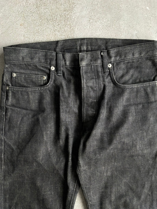 Dior Homme Hedi Slimane  Slim Straight Raw Denim Jeans