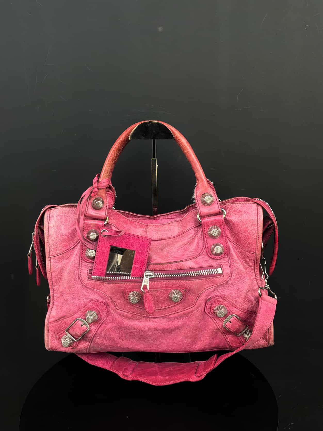 Balenciaga Classic City Giant 21 Pink SHW