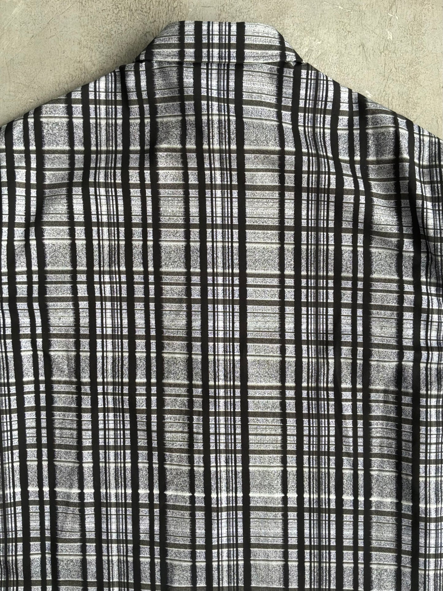 Louis Vuitton FW23 Blurry Vision Landscape Check Jacket
