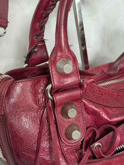 Balenciaga City Giant 21 Poupre Classic Bag