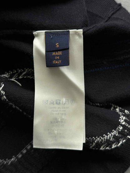 Louis Vuitton Colorful Monogram Logo Knit Tee