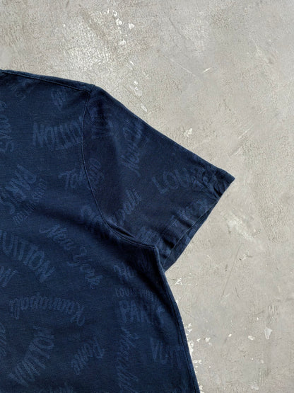 Louis Vuitton All Over Print Polo Shirt