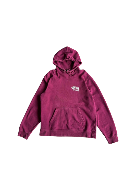 Stussy Maroon Honolulu Hoodie