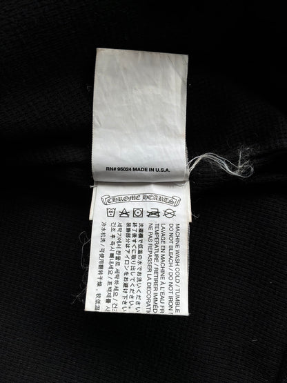 Chrome Hearts FUCK YOU Horseshoe Thermal Zip Hoodie