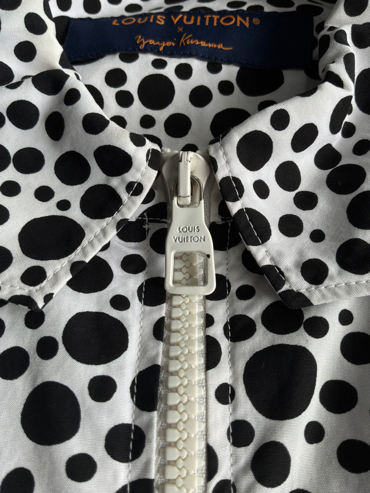 Louis Vuitton X Yayoi Kusama Polka Zip Up Shirt