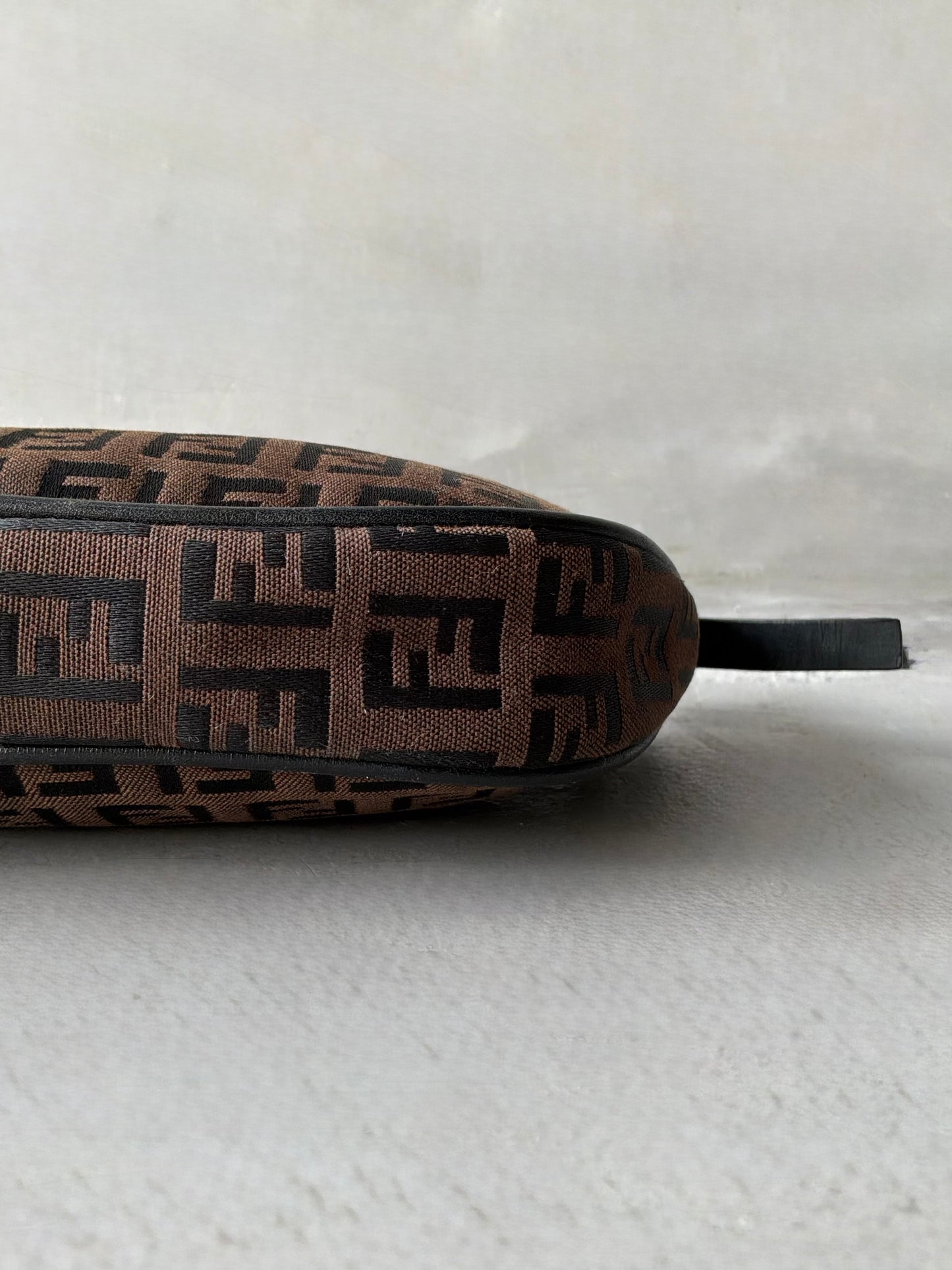 Fendi Brown Monogram Boat Bag