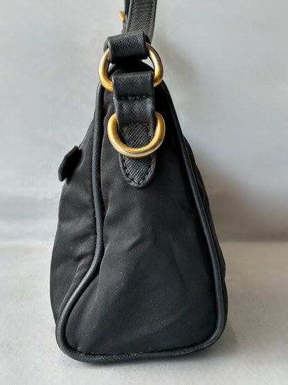 Prada Nylon Pochette Bag