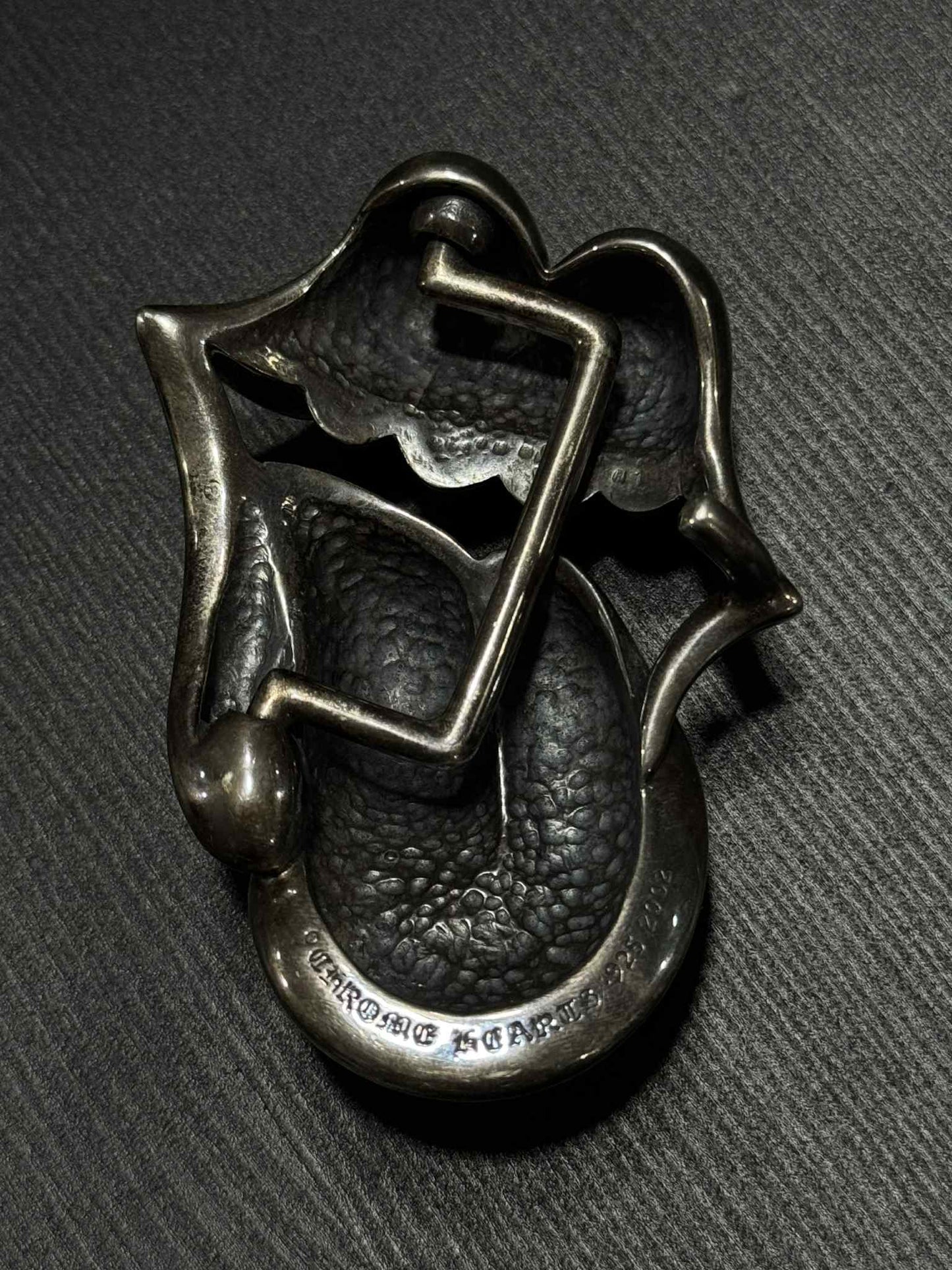 Chrome Hearts X Rolling Stones Lips and Tounge Buckle